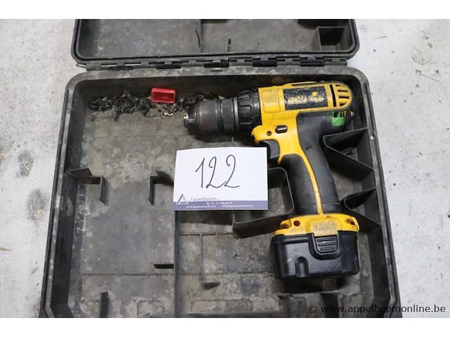 Accu boormachine dewalt dc732, werkinge niet gekend - afbeelding 1 van  2