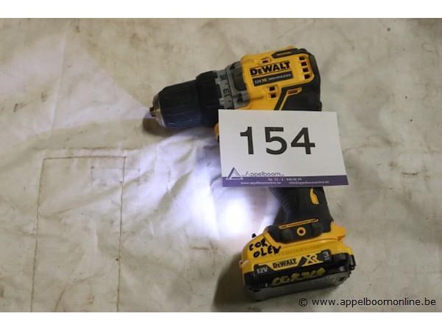 Accu boormachine dewalt dcd701 - afbeelding 1 van  3