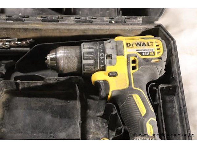 Accu boormachine dewalt dcd791, vv oplader - afbeelding 3 van  4