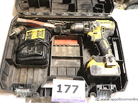 Accu boormachine dewalt dcd791, vv oplader - afbeelding 1 van  4