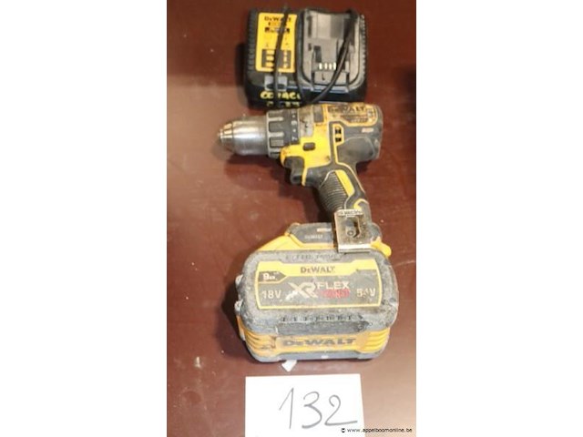 Accu boormachine dewalt dcd791 vv oplader - afbeelding 1 van  3