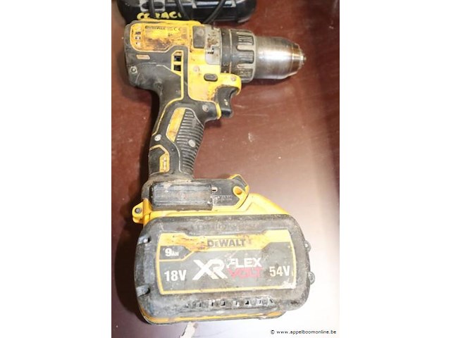 Accu boormachine dewalt dcd791 vv oplader - afbeelding 2 van  3