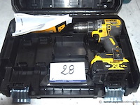 Accu boormachine dewalt dcd791, werking niet gekend
