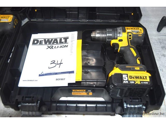 Accu boormachine dewalt dcd791, werking niet gekend - afbeelding 1 van  3