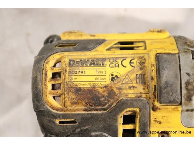 Accu boormachine dewalt dcd791 - afbeelding 3 van  3