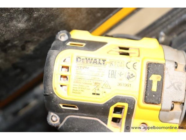 Accu boormachine dewalt dcd796 - afbeelding 3 van  3