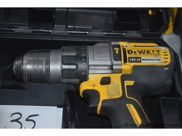 Accu boormachine dewalt dcd996, werking niet gekend - afbeelding 2 van  3