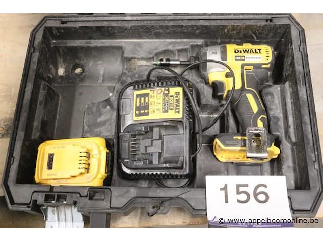 Accu boormachine dewalt dcf887, vv oplader - afbeelding 1 van  4