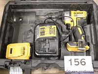 Accu boormachine dewalt dcf887, vv oplader - afbeelding 1 van  4
