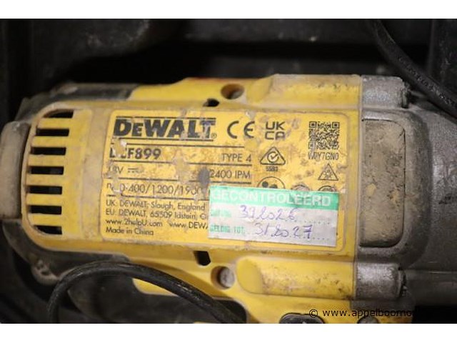 Accu boormachine dewalt lcf899 - afbeelding 4 van  4