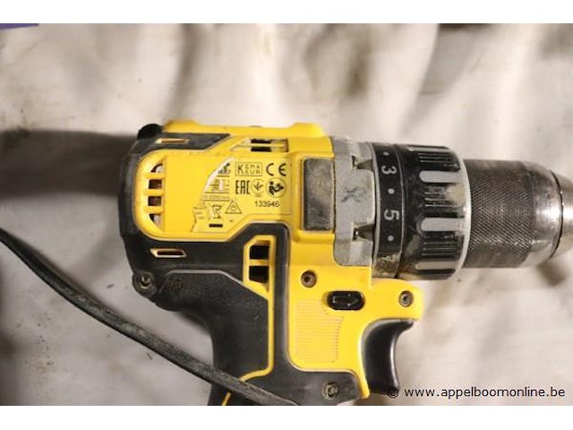 Accu boormachine dewalt vv oplader - afbeelding 3 van  3