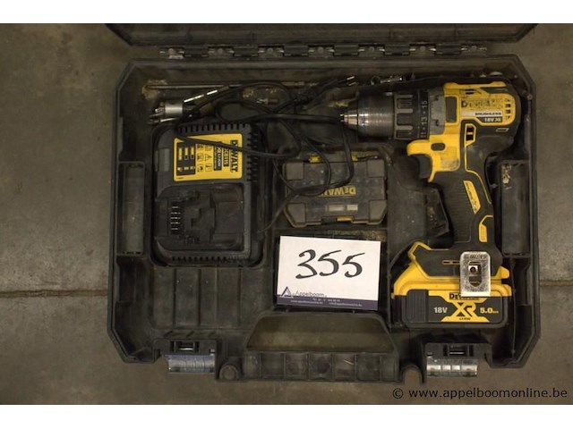 Accu boormachine dewalt vv oplader - afbeelding 1 van  3