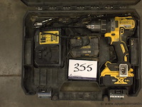 Accu boormachine dewalt vv oplader - afbeelding 1 van  3