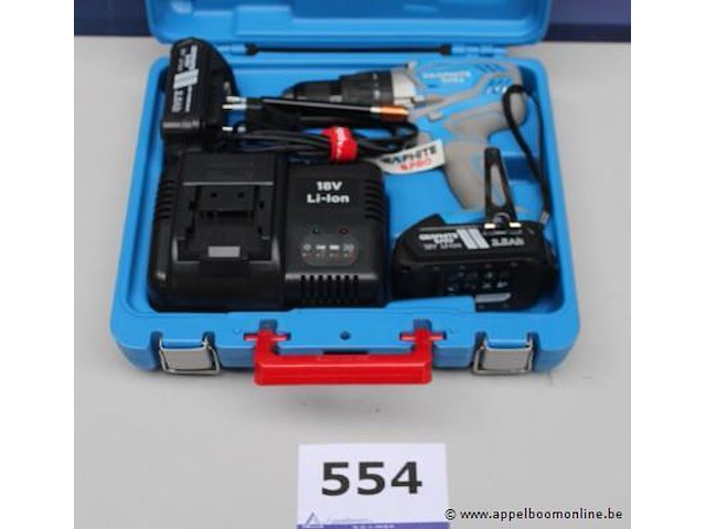 Accu boormachine graphie pro, werking niet gekend - afbeelding 1 van  3