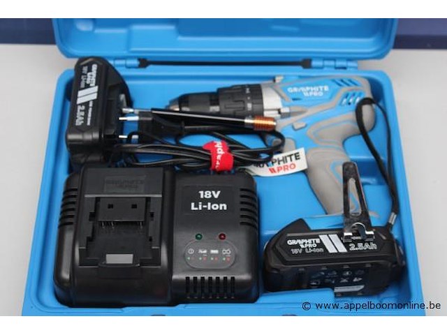 Accu boormachine graphie pro, werking niet gekend - afbeelding 2 van  3