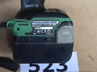 Accu boormachine hitachi ds 14dsl, werking niet gekend - afbeelding 2 van  2