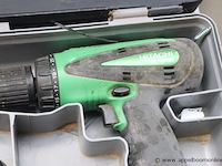 Accu boormachine hitachi ds 14dv81, werking niet gekend - afbeelding 2 van  2