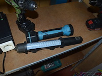 Accu boormachine hitachi ds12dvf3 met accu zonder lader, accu boormachine parkside pabsp20lic3 met accu zonder lader, 2 pillampen - afbeelding 6 van  6