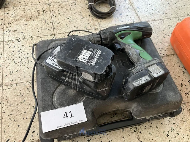 Accu boormachine hitachi - afbeelding 1 van  3