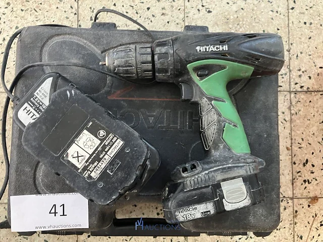 Accu boormachine hitachi - afbeelding 2 van  3