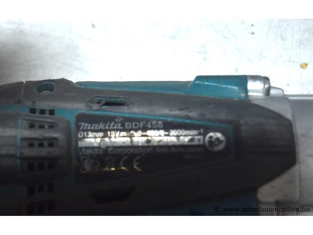 Accu boormachine makita bdf458, werking niet gekend - afbeelding 3 van  3
