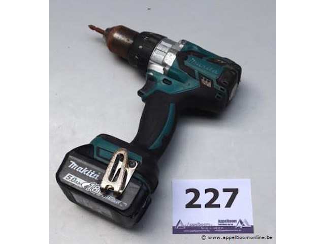 Accu boormachine makita ddf481, werking niet gekend - afbeelding 1 van  2