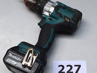 Accu boormachine makita ddf481, werking niet gekend