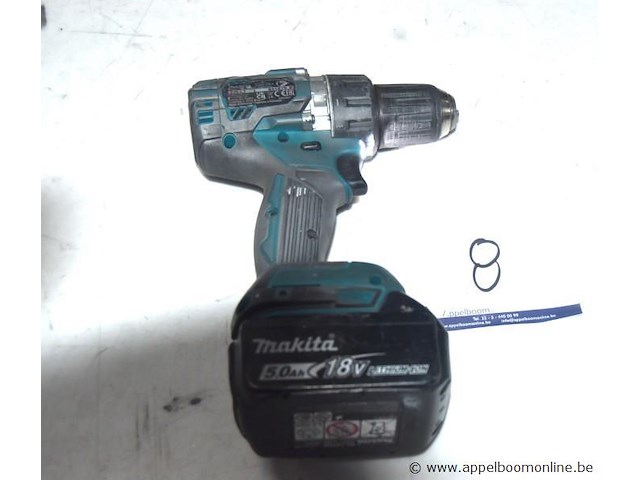 Accu boormachine makita ddf484, werking niet gekend - afbeelding 1 van  3