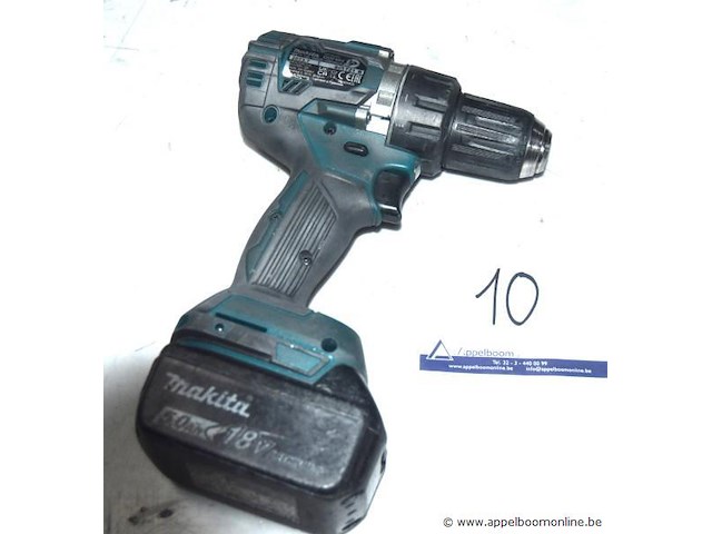Accu boormachine makita ddf484, werking niet gekend - afbeelding 1 van  3