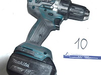 Accu boormachine makita ddf484, werking niet gekend