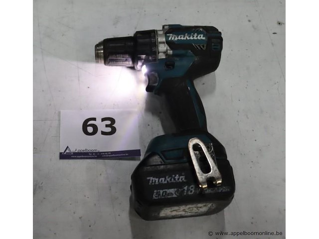 Accu boormachine makita ddf484, werking niet gekend - afbeelding 1 van  2