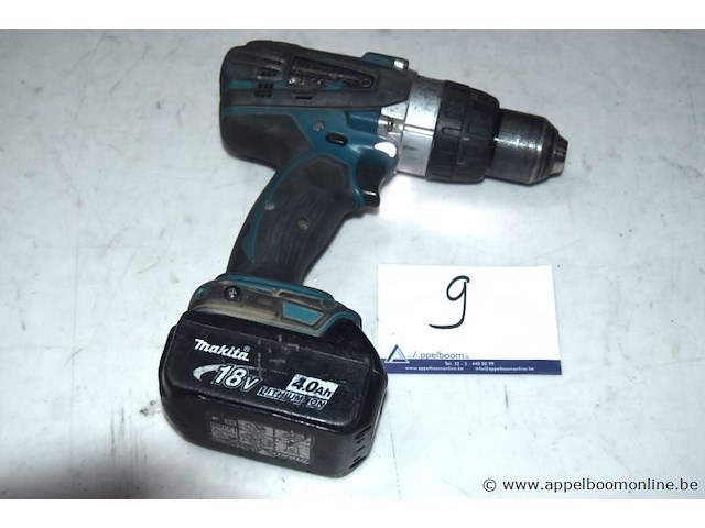 Accu boormachine makita dhp458, werking niet gekend - afbeelding 1 van  3