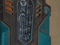 Accu boormachine makita met lader en accu in koffer dlx5070tj, accu boormachine makita dhp486 zonder accu, accu schroefmachine makita zonder accu (model niet leesbaar) (4) - afbeelding 2 van  11