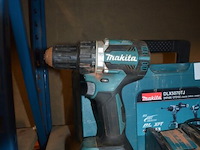 Accu boormachine makita met lader en accu in koffer dlx5070tj, accu boormachine makita dhp486 zonder accu, accu schroefmachine makita zonder accu (model niet leesbaar) (4) - afbeelding 6 van  11
