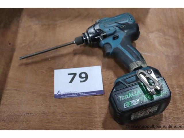 Accu boormachine makita, werking niet gekend - afbeelding 1 van  3