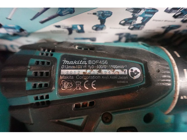 Accu boormachine makita - afbeelding 3 van  4