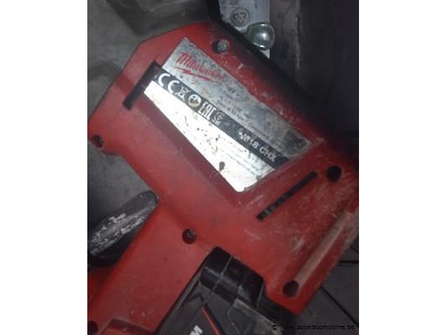 Accu boormachine milwaukee m18 chx, met batterij en lader, werking niet gekend - afbeelding 2 van  3