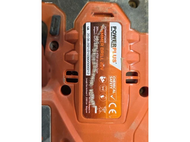 Accu boormachine powerplus powdp15630 - afbeelding 3 van  4