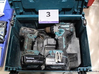 Accu-boormachine / schroefmachine + accu-slagschroevendraaier - makita