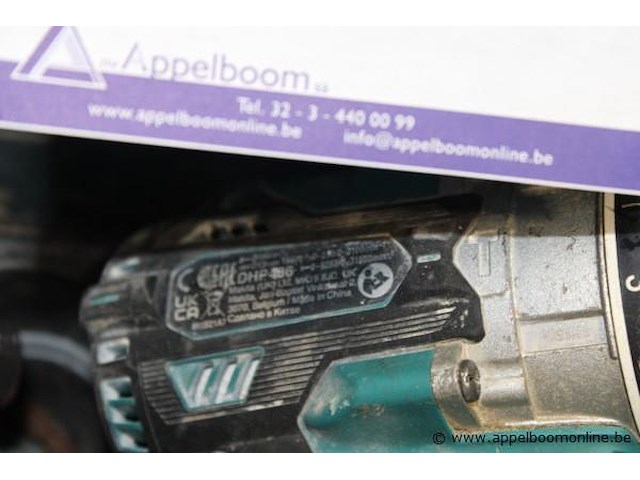 Accu-boormachine / schroefmachine + accu-slagschroevendraaier - makita - afbeelding 3 van  3