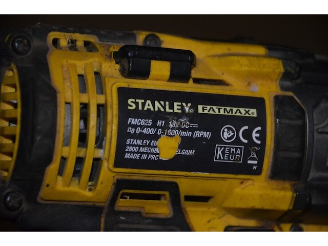 Accu boormachine stanley fmc625 met lader en accu (6) - afbeelding 5 van  6