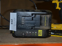 Accu boormachine stanley fmc625 met lader en accu (6) - afbeelding 6 van  6