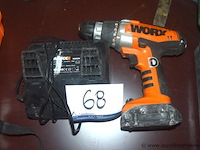 Accu boormachine worx vv oplader - afbeelding 1 van  3
