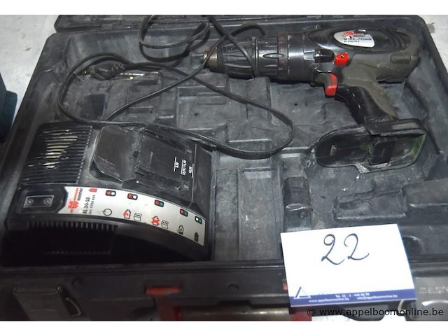 Accu boormachine wurth vv oplader zonder batterij, werking niet gekend - afbeelding 1 van  4