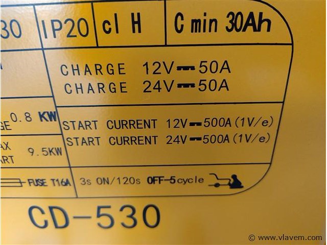 Accu booster 300 amp - afbeelding 3 van  6