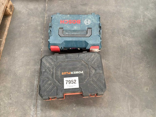 Accu bosch gsr 12b-15fc boor/schroefmachine + boorhamer powerplus - afbeelding 3 van  3