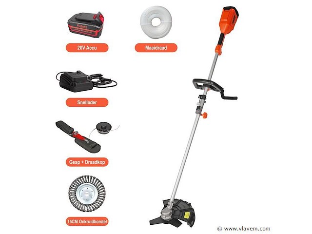 Accu bosmaaier 21volt - afbeelding 1 van  5