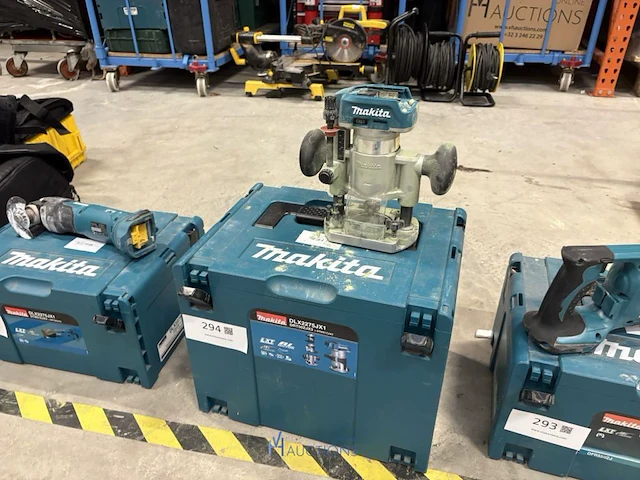 Accu bovenfrees makita drt 50 in pvc opbergkoffer - afbeelding 1 van  6