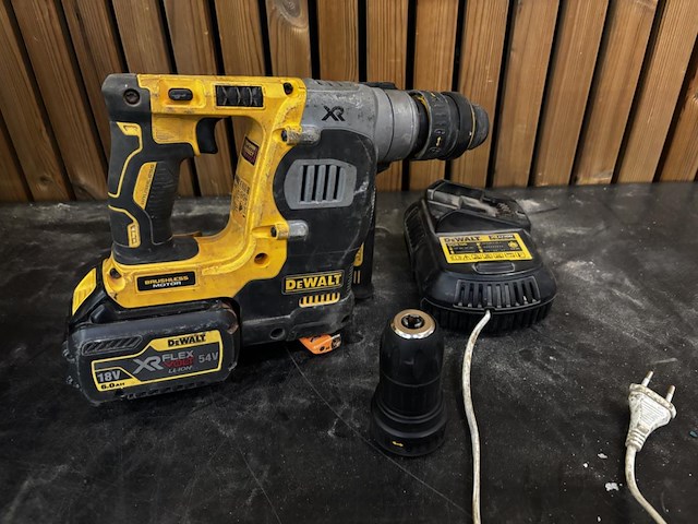 Accu brushless combihamer dewalt - afbeelding 3 van  8