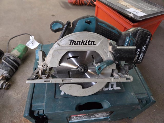 Accu circkelzaag makita dhs 680 - afbeelding 2 van  6